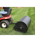 Heavy Duty Steel Drum Lawn Roller 48 Inch Wide By 24 Inch Diameter With 920 Pound Load, 45 Inch Working Width, tow-behind view