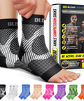 Compression Sleeve For Plantar Fasciitis And Ankle Pain Relief With Foot Arch Support And Adjustable Ankle Brace For Men And Women