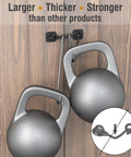Heavy Duty Wrought Iron Barn Door Latch And Lock With Hand Forged Eye And Hook Black Powder Coat Finish Rugged
