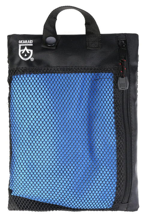 Quick Dry Microfiber Towel For Gym, Travel And Camping, XL 35 By 62 Inches, Ultra Absorbent, Fast Drying, Cobalt in mesh bag