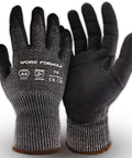 Snug Fit Cut Resistant Gloves 2 Or 5 Pack ANSI A4 Heavy Duty Work Gloves for Metal Glass Wood Box Cutting Fishing and HVAC