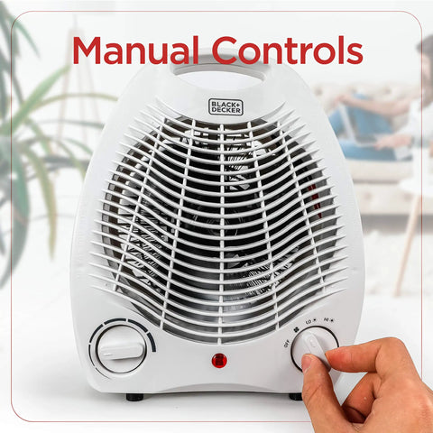 Cozy Personal Desk Heater For Office And Home Compact Space Heater With Three Modes Fan Low High Heat And Adjustable Thermostat
