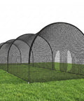 33 Feet Batting Cage With Frame And Net For Baseball Softball And Golf Practice In Backyard Or Field Full Enclosure For Safe Hitting And Pitching Drills