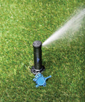 Nozzle Pack 32SA Replacement Set Of 6 Self Aligning Sprinkler Nozzles With Matched Flow Rates installed in lawn