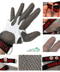 Stainless Steel Cut Resistant Glove For Meat Handling And Food Prep Tough As Nails Heavy Duty Chainmail Butcher Glove With Adjustable Buckle