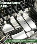 Ultimate 120 Piece Griddle Accessories Kit For Flat Top Grills Beefed Up All In One Tool Set in dishwasher