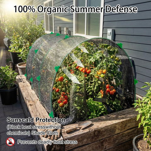 Garden Hoops For Raised Beds A 36 Piece Fiberglass Greenhouse Hoop Kit With Adjustable Frames For Row Covers And Bird Netting Rust Proof DIY Outdoor Plant Stakes Built Tough For Easy Setup In Any Garden