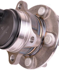Rear Wheel Hub Bearing Assembly Compatible With Ford 2013-2020 And Lincoln 2013-2016, showing detailed side view with mount and sensor