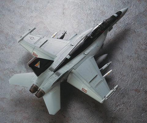 One To Forty Eight Scale EA 18G Growler Aircraft Model Kit With Decals And Detailed Instructions Not Included Paints And Glue May Be Needed For Assembly Perfect Pick For Builders And Collectors top view