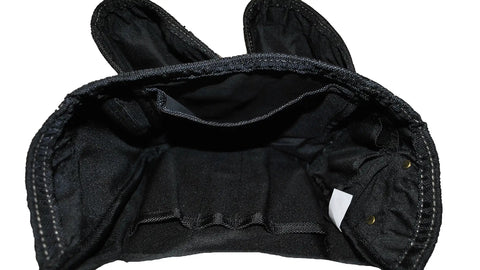 Interior view of Heavy Duty Framer Tool Belt Apron With Comfort Lift Padded Suspenders 31 Pocket Carpenter Belt Five Piece Set