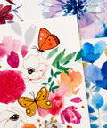 Assorted Blank Greeting Cards With Painted Flower Designs, 48 Cards And Envelopes, 4 Styles, featuring vibrant floral illustrations