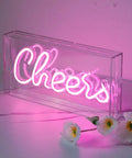 Neon Sign USB LED Light Up Bar Sign For Party Home Decor Desk Lightbox 3D Wall Neon Lamp With Lit Vibe Energy Saving Plug In Night Light