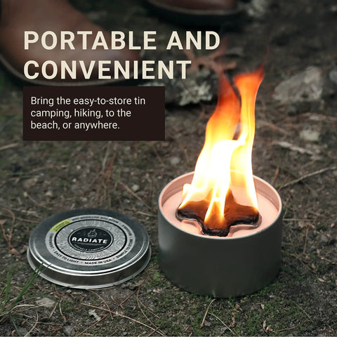 Portable Campfire Fire Pit For Outdoors Go Anywhere With Easy Setup And Two Hours Of Warmth Great For Camping Picnics And Tailgating
