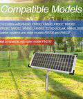 Solar Panel Kit For Automatic Gate Openers With 10 Watt Output Easy Plug And Play Install Compatible With Mighty Mule models