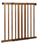 Walk-Thru Top Of Stairs Baby Gate Farmhouse Collection Expands From 30 To 48 Inch Openings, 32 Inch Tall Easy Pass-Through Safety Gate
