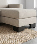L Shaped Plastic Furniture Legs Set Four Pieces With M5 Screws For Easy Install thickened durable plastic on sofa
