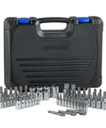 63-Piece Torx Bit Socket And External Torx Socket Set Beefed-Up With Standard Torx T, Tamper Proof TT, Torx Plus TP, And External E Sockets