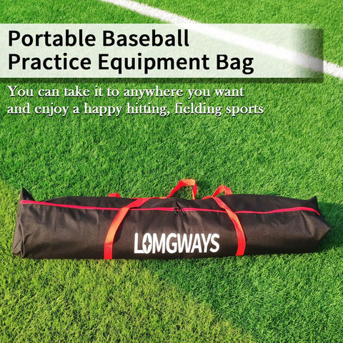 Portable carry bag for 7x7 Baseball Practice Net with Sturdy Steel Frame for Batting Hitting and Pitching