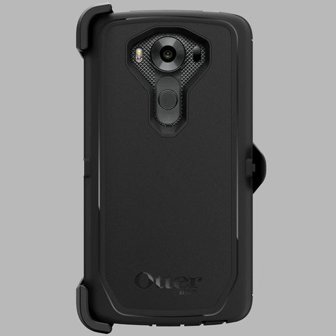Heavy Duty Case For LG V10 Delivering Totally Bombproof Impact Defense With Built In Screen Guard Belt Clip Holster Kickstand And Fully Sealed Dust Ports In Black, rugged design with precise cutouts.