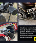 62mm Inlet Air Filter for Predator 212cc 196cc engines installed on mini bike go-kart