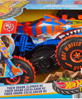 Monster Trucks Remote Control Tiger Shark Climber RC Vehicle in packaging with grip action tires for all-terrain stunting