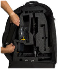 Pilot AA Camera Stabilization System with sled, vest, arm, backpack, monitor components in foam case