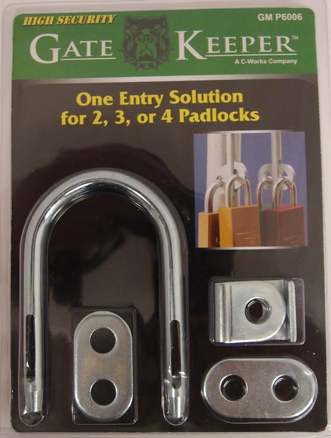 Heavy Duty Multi User Padlock Holder Provides Solid Gate Or Door Security Supports Four Independent Keys Ditch The Chain Link Hassle For A Top Shelf Setup Today - chrome hardware.