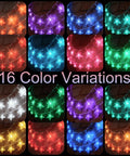 Star String Lights 20Ft Battery Operated Color Changing Fairy Lights With 40 LEDs Remote Control Indoor Outdoor Display