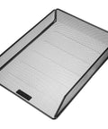 Mesh Desk Organizer With Single Tray For Letter And A4 Papers, File Holder For Desk Paper Management, Sturdy Scratch Resistant Steel Wire