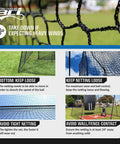 Instructions for maintaining Freestanding Trapezoid Batting Cage With Net And Frame For Baseball And Softball Training, 55 Ft.