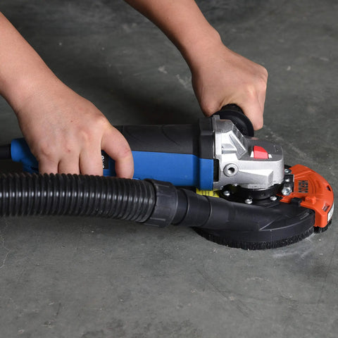 Dust Shroud For Angle Grinder Fits 4 Inch To 5 Inch Grinders Universal Surface Grinding Shield 125mm Front Cap Compatible For 48 To 51mm Grinders Keeps Your Job Site Clean And Dust Free