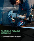 Man setting up NT300 Electric Outboard Motor 3HP 1300W Brushless Direct Drive for Saltwater and Freshwater, 66 Mile Range