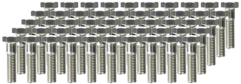 Rugged 18-8 Stainless Steel Hex Cap Screws 1/2 Inch 13 By 2 Inches Long Partially Threaded Fasteners Featuring Embedded Washer Face For Hella Tough Construction Work 50 Piece Pack