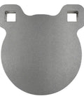 Front view of AR500 Steel Target Gong Silhouette For Precision Shooting, Half Inch Thick, Rifle Rated, Laser Cut Accuracy