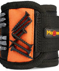 Magnetic Wristband For Holding Screws Nails And Drill Bits With 10 Strong Magnets Adjustable Tool Bracelet