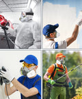 Multi Gas Cartridge With Carbon Filters for Reusable Respirator in industrial painting, sanding, and renovation tasks