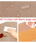 Water and stain resistance of 3 Pack Non Stick PTFE Sheets For Heat Press 12 By 16 Inches Heat Transfer Mats Reusable Fiberglass Craft Sheets