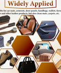 Dope Leather Brush For Car Detailing With Horsehair Bristles And Wood Handle Soft On Leather Seats and Interior