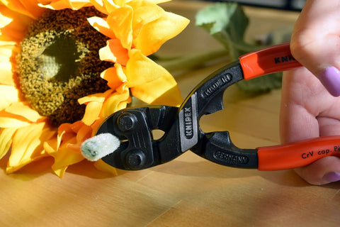 CoBolt Compact Bolt Cutter 8 Inch Pro Grade Tool For The Shop And Field Ultra Tough Steel Smooth Cutting Precision Performance For Cutting Bolts Of Hard Metals Easy On The Hands Trusted By Trades