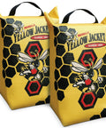 Yellow Jacket Rugged Weather Resistant Archery Discharge Target Bag Two Pack For Crossbow And Compound Bow With Carry Handle