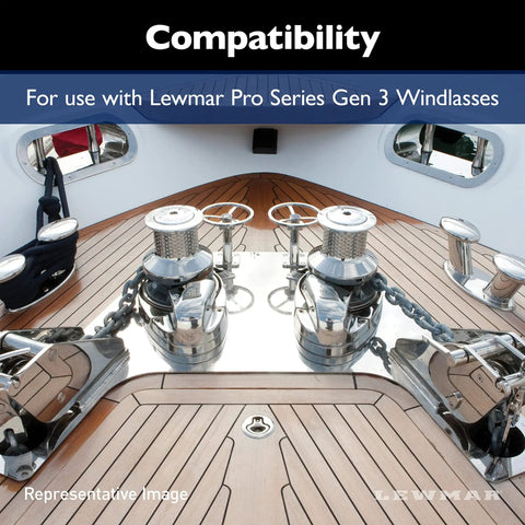 3rd Generation Pro Series Seal And Screw Kit For Chain Counters With 3-Wire Shielded Cables EN 60945 EMC Compliant on boat deck