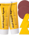 Drywall Repair Kit With Two Tubes Of Spackle 120G Each, Two Scrapers And Two Sanding Pads, All In One Patch Set
