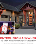 Control home lighting remotely using Z Wave Smart Dimmer With QuickFit And SimpleWire, 3 Way Ready, visual on smartphone app