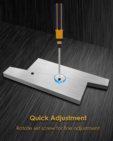 Six Pair Adjustable Precision Parallel Block Set Ranging From 3/8 Inch To 2-1/4 Inch For Dialed-In Layout, Gauging And Inspection, Carbon Steel Construction, Setup Ready For Machining And QC Projects