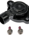 Direct Replacement Throttle Position Sensor TPS For Reliable Engine Performance Exact Fit Durable Construction Easy Plug And Play Install black sensor with screws
