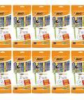 Matic Fun Mechanical Pencils Pack Of 10 For Effortless Writing No Sharpener Needed with assorted barrel colors in packaging.