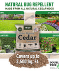 Cedar Granules For Yard And Garden That Pack A Punch Repelling Fleas Ticks Ants And Mosquitoes With Rich Cedar Scent Non Toxic Pet Safe Covers Up To 3,500 Sq Ft In A 16 Quart Bag