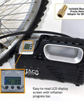Plug And Play Digital Tire Inflator With Hella Accurate Gauge Fast Auto Shut Off No Sweat Portable Air Compressor for car and bike