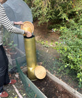 Vertical Worm Compost Bin Space Saver Modular Stackable System For Small Gardens And Containers Green 4 Gallon Capacity