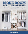 Black Velvet Hangers 50 Pack For Clothes in organized closet, showcasing non-slip and space-saving features with garments.